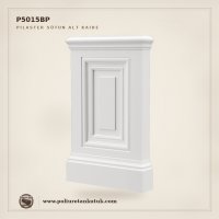 Poliüretan Kademeli Pilaster Sütun Alt Kaidesi 4x17x30 cm